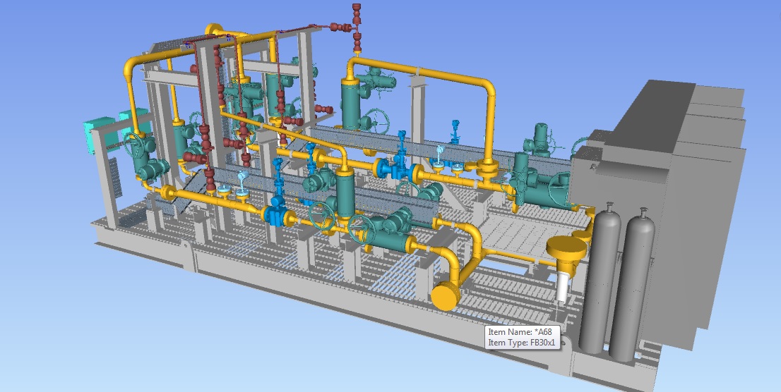 Detailed Engineering for Metering Skid of FPSO Catcher