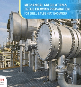 Shell and Tube Heat Exchanger GA Drawing