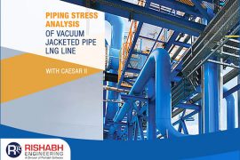 Vacuum Jacketed LNG Pipeline Stress Analysis