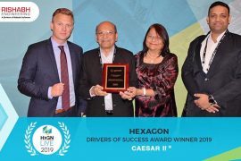 Rishabh Engineering Services Wins Drivers of Success Award Fourth Year in a Row at HxGN LIVE 2019