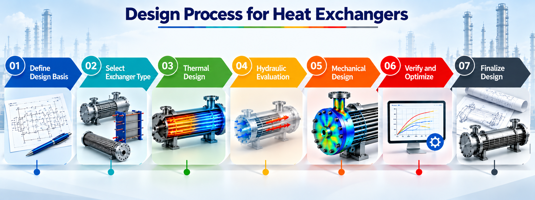 Heat Exchanger Design Steps