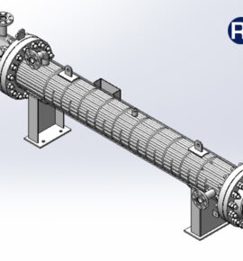 Cold Turbine Shell and Tube Aftercooler Design