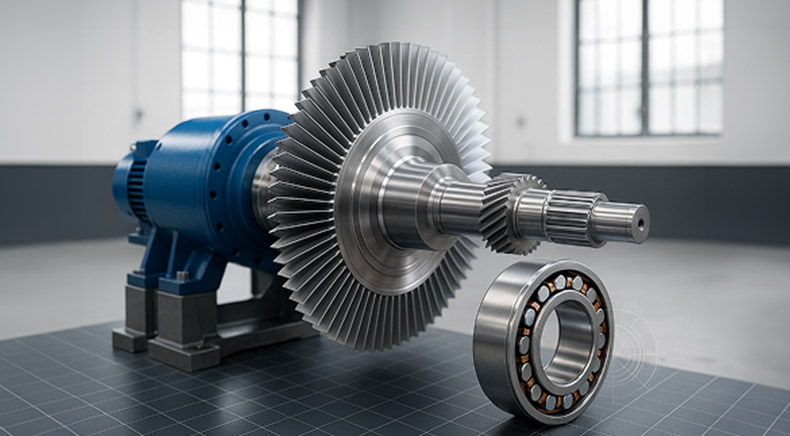 3D Modelling and Detail 2D Drawings for the Bearings