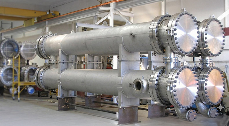 Design & Detailed Drawings for AXS type Heat Exchanger