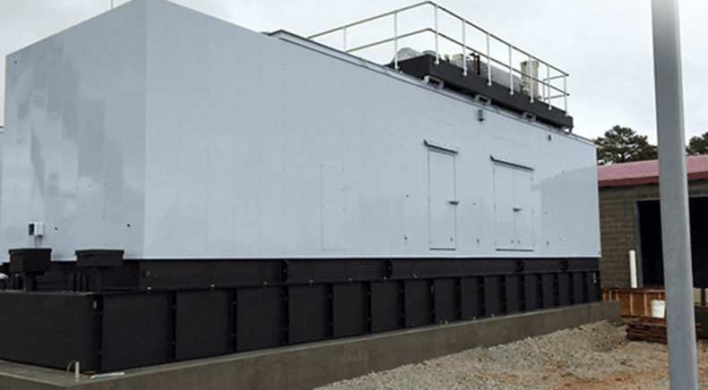 3D Modeling and Fabrication Drawings For Industrial Generator Enclosure