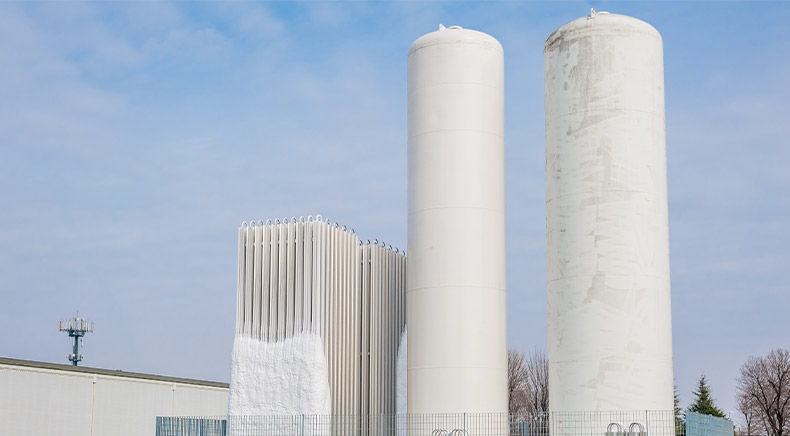 3D Modeling of LIN Storage and Vaporization Packages