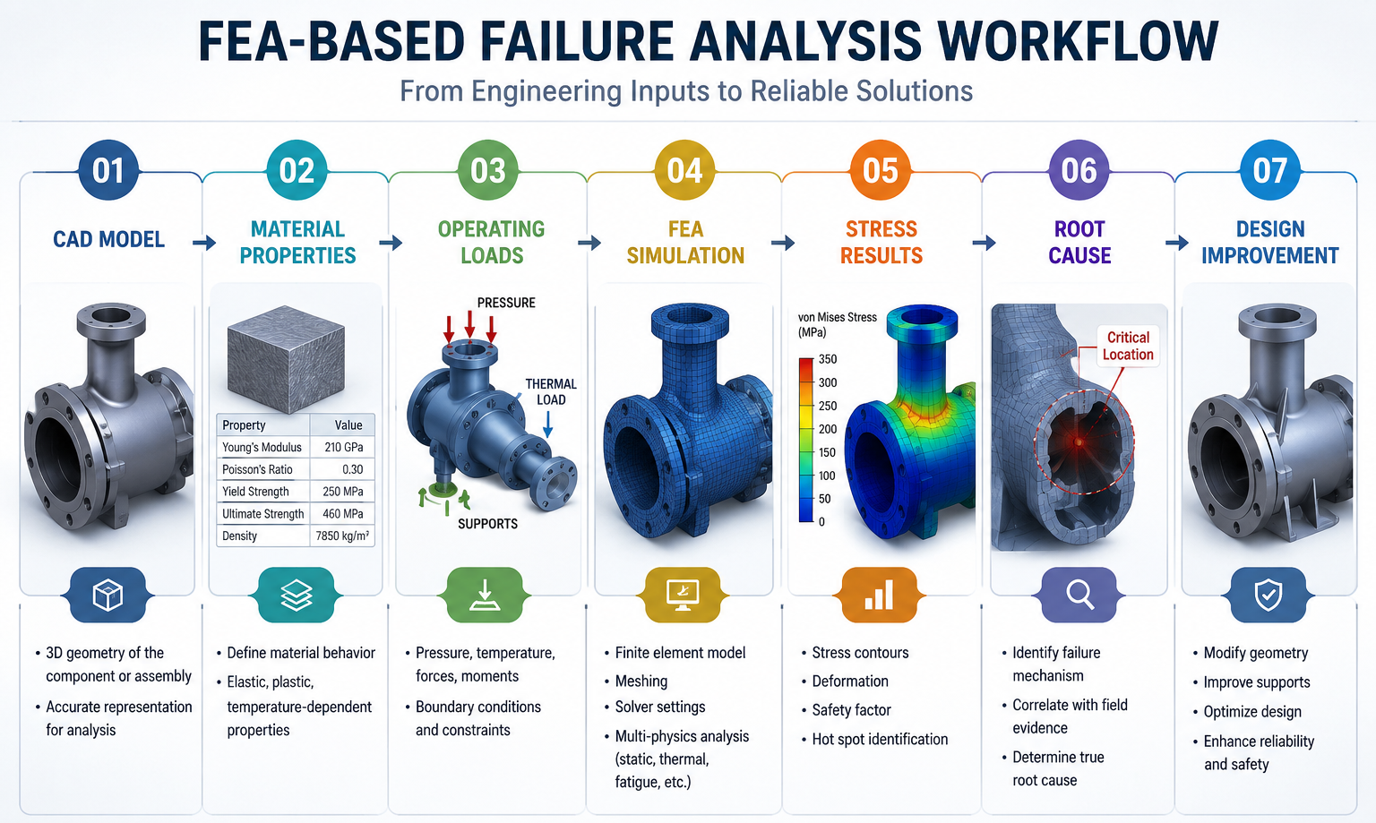 Common Engineering Failures FEA Can Investigate