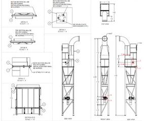 Fabrication Drawing of Grit Catcher