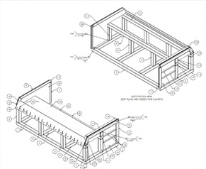 Fabrication Drawing of Processing Furnace